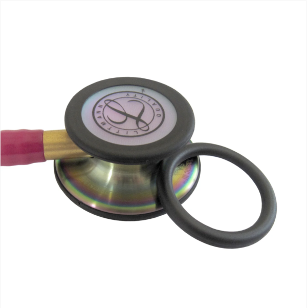 3M™ Littmann® Classic III™ Stethoscope - Raspberry tube & Rainbow finish chest piece 5806